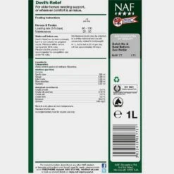 NAF Devil's Relief Liquid -Horse Supply Store go 477435 b
