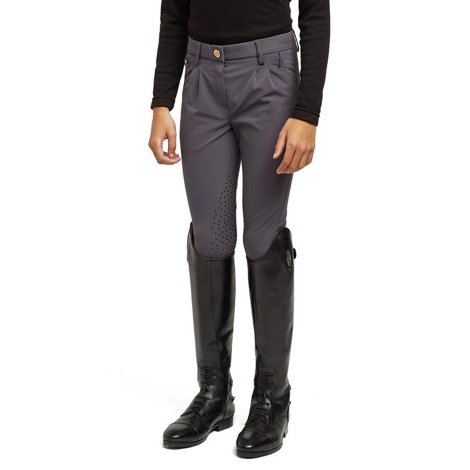 Boys Walton Knee Patch Breeches Grey 9 Boys Walton Knee Patch Breeches Grey - Image 7