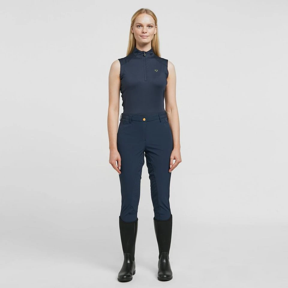 Ladies Chapman Full Seat Breeches Navy 5 Ladies Chapman Full Seat Breeches Navy - Image 3