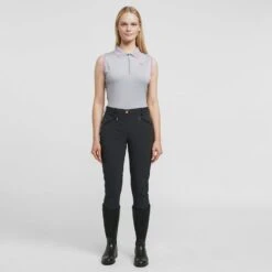 Ladies Thompson Knee Patch Breeches Black -Horse Supply Store go 477775 c