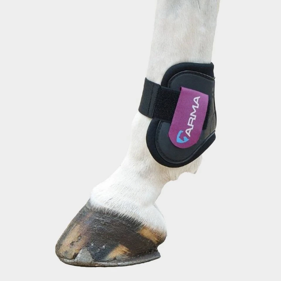 ARMA Fetlock Boots Black/Plum 3 ARMA Fetlock Boots Black/Plum