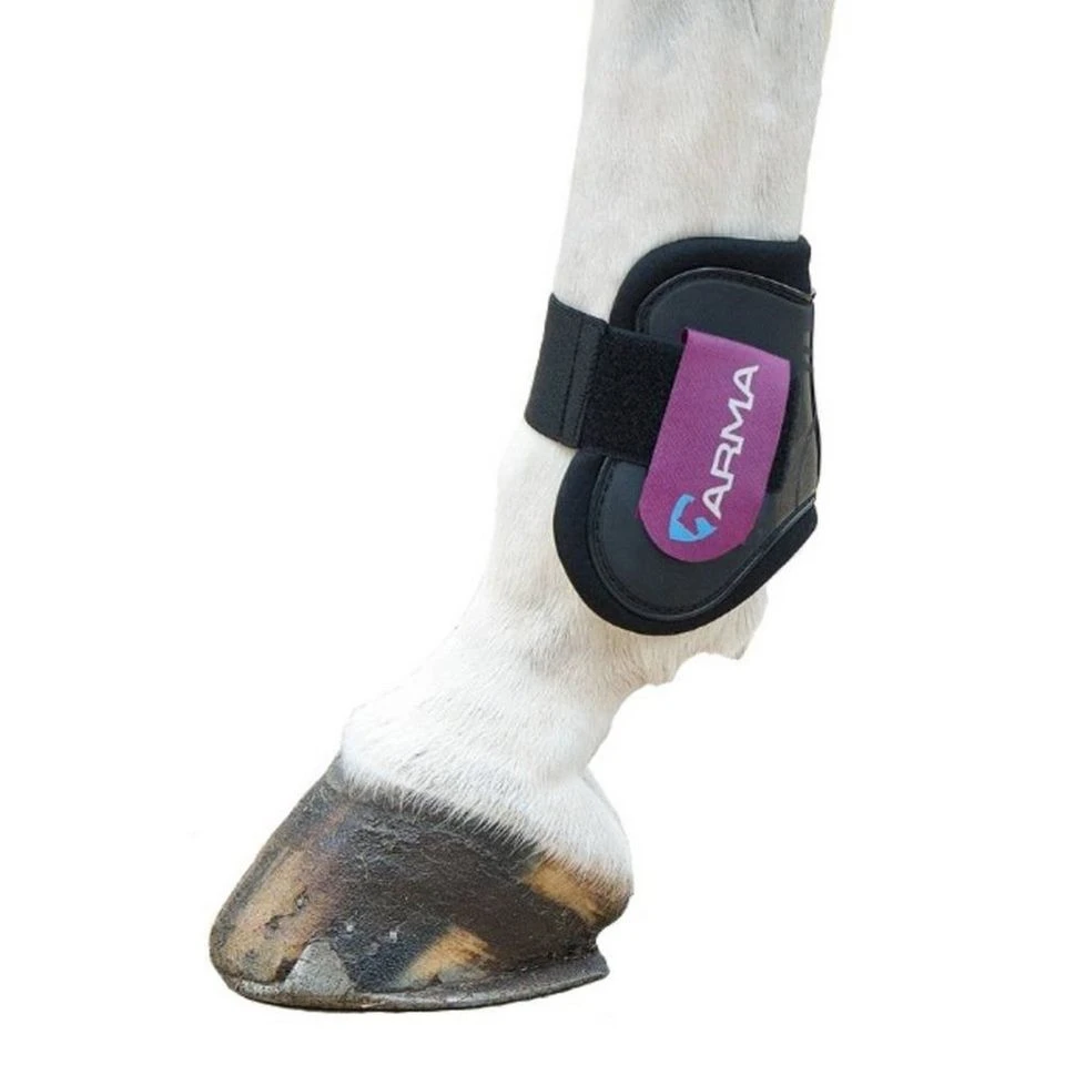 ARMA Fetlock Boots Black/Plum 5 ARMA Fetlock Boots Black/Plum - Image 3