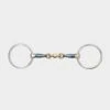 Sweet Iron Loose Ring Snaffle With Copper Lozenge 1 Sweet Iron Loose Ring Snaffle With Copper Lozenge -Horse Supply Store go 478110 a