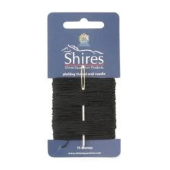 Plaiting Thread Card Black -Horse Supply Store go 478175 z