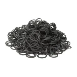 Mane Plaiting Bands Tub Black -Horse Supply Store go 478216 z