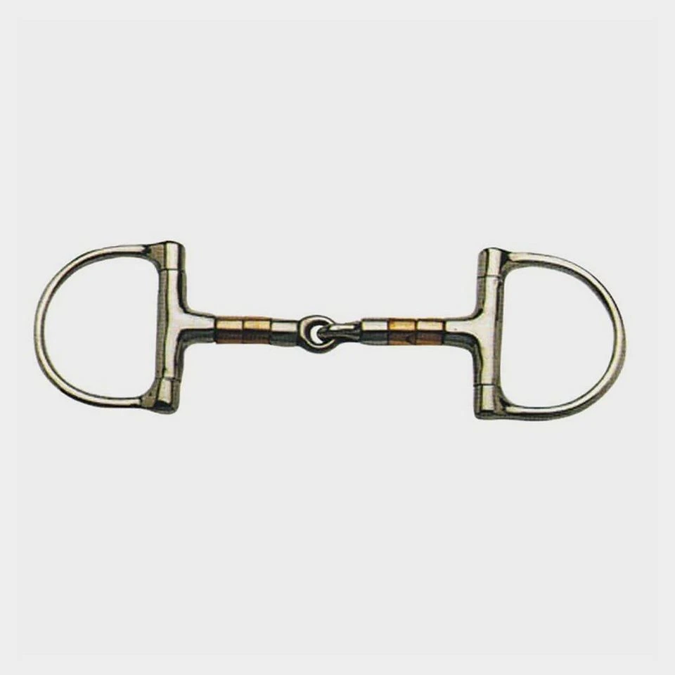 D-Ring Copper Roller Snaffle 3 D-Ring Copper Roller Snaffle