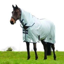 Saxon Mesh Combo Neck Fly Rug 5 Saxon Mesh Combo Neck Fly Rug -Horse Supply Store go 479440 z
