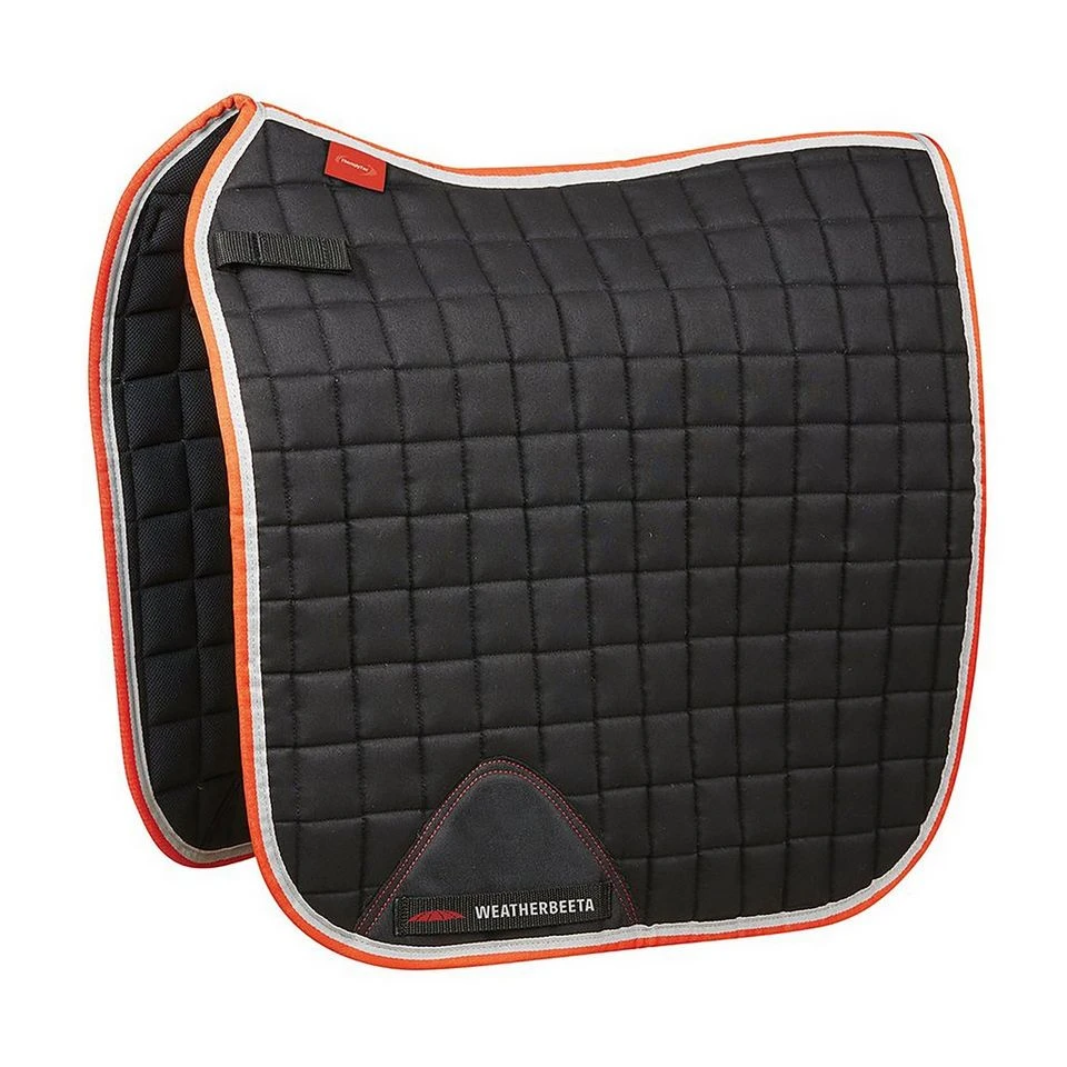 Weatherbeeta Therapy-Tec Dressage Saddle Pad Black/Silver/Red 5 Weatherbeeta Therapy-Tec Dressage Saddle Pad Black/Silver/Red - Image 3