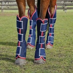 Weatherbeeta Travel Boots 4 Set Navy -Horse Supply Store go 479515 b