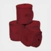 Weatherbeeta Prime Fleece Bandages Maroon 2 Weatherbeeta Prime Fleece Bandages Maroon -Horse Supply Store go 479522 a