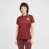 Ladies Team Tech Polo Shirt Burgundy -Horse Supply Store go 517285 a