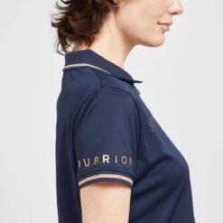Ladies Team Tech Polo Shirt Navy -Horse Supply Store go 517286 f