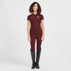 Childs Team Tech Polo Shirt Burgundy 13 Childs Team Tech Polo Shirt Burgundy -Horse Supply Store go 517287 c
