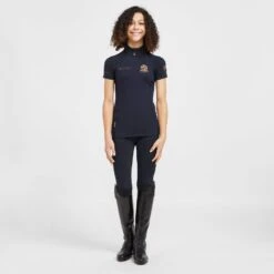 Childs Team Short Sleeve Base Layer Navy -Horse Supply Store go 517294 c