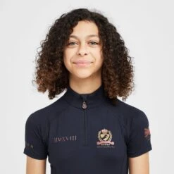 Childs Team Short Sleeve Base Layer Navy -Horse Supply Store go 517294 d