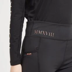 Ladies Team Riding Tights Black -Horse Supply Store go 517301 d