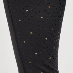 Ladies Team Riding Tights Black -Horse Supply Store go 517301 g