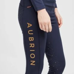 Ladies Team Riding Tights Navy -Horse Supply Store go 517303 e