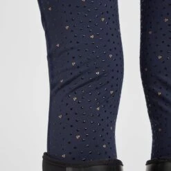 Ladies Team Riding Tights Navy -Horse Supply Store go 517303 g
