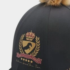 Team Hat Silk Black -Horse Supply Store go 517311 c