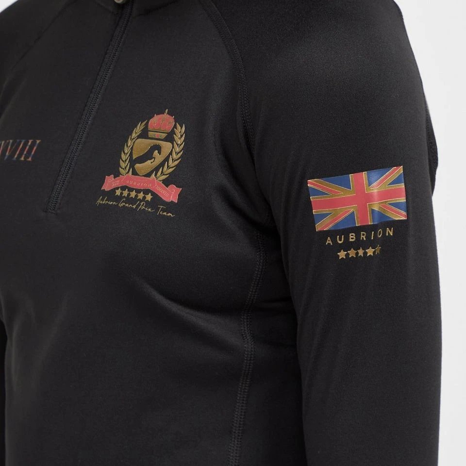 Childs Team Long Sleeve Base Layer Black 8 Childs Team Long Sleeve Base Layer Black - Image 6