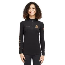 Childs Team Long Sleeve Base Layer Black 19 Childs Team Long Sleeve Base Layer Black -Horse Supply Store go 517318 z