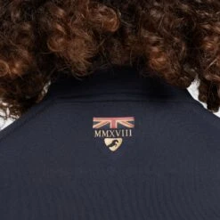 Childs Team Long Sleeve Base Layer Navy -Horse Supply Store go 517320 g