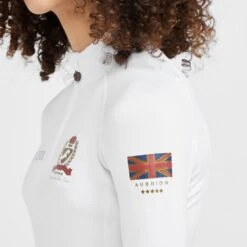 Childs Team Long Sleeve Base Layer White -Horse Supply Store go 517321 e