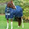 Amigo Insulator Plus 200g Medium Weight Detach-A-Neck Stable Rug Navy/Silver -Horse Supply Store go 517391 a