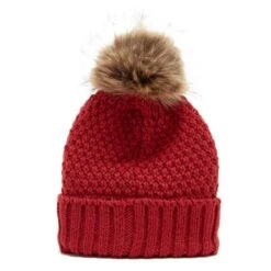 Platinum Georgia Pom Hat Red -Horse Supply Store go 524084 z