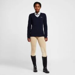 Classy Cable Pullover Navy 11 Classy Cable Pullover Navy -Horse Supply Store go 526487 c