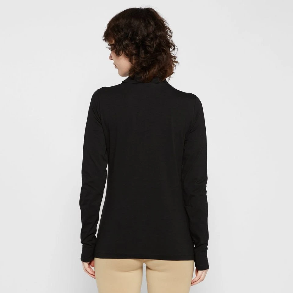 Ladies Cecile Long Sleeve Top Black 4 Ladies Cecile Long Sleeve Top Black - Image 2