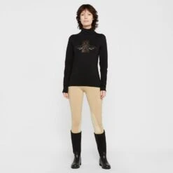 Ladies Cecile Long Sleeve Top Black 10 Ladies Cecile Long Sleeve Top Black -Horse Supply Store go 526491 c