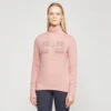 Ladies Cecile Long Sleeve Top Blush Melange -Horse Supply Store go 526492 a