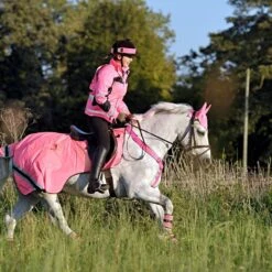 Winter Wrap Around Rug Red Orange -Horse Supply Store go 527726 b