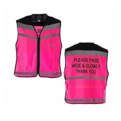 Please Pass Wide & Slow Air Waistcoat Pink 7 Please Pass Wide & Slow Air Waistcoat Pink -Horse Supply Store go 527730 z