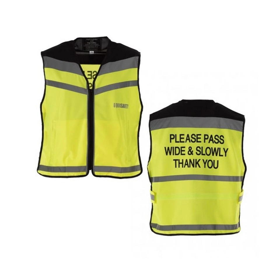 Please Pass Wide & Slow Air Waistcoat Yellow 6 Please Pass Wide & Slow Air Waistcoat Yellow - Image 4