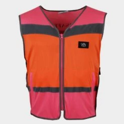 Charlotte Dujardin Multi-Coloured Waistcoat Pink/Orange