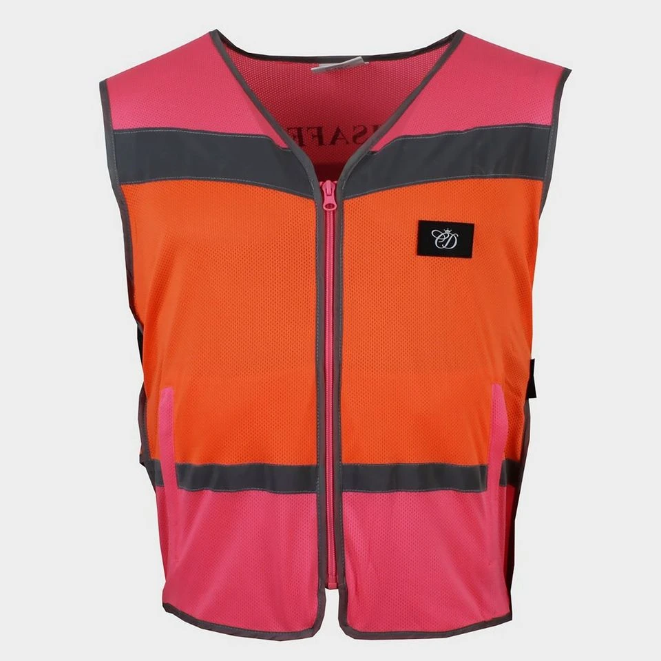 Charlotte Dujardin Multi-Coloured Waistcoat Pink/Orange 3 Charlotte Dujardin Multi-Coloured Waistcoat Pink/Orange