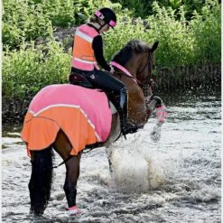 Charlotte Dujardin Multi-Coloured Waistcoat Pink/Orange 12 Charlotte Dujardin Multi-Coloured Waistcoat Pink/Orange -Horse Supply Store go 527737 d