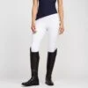 Ladies Team Riding Tights White