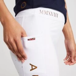 Ladies Team Riding Tights White -Horse Supply Store go 575342 e