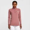 Womens Newbury Long Sleeve Base Layer Dusky Pink -Horse Supply Store go 575385 a