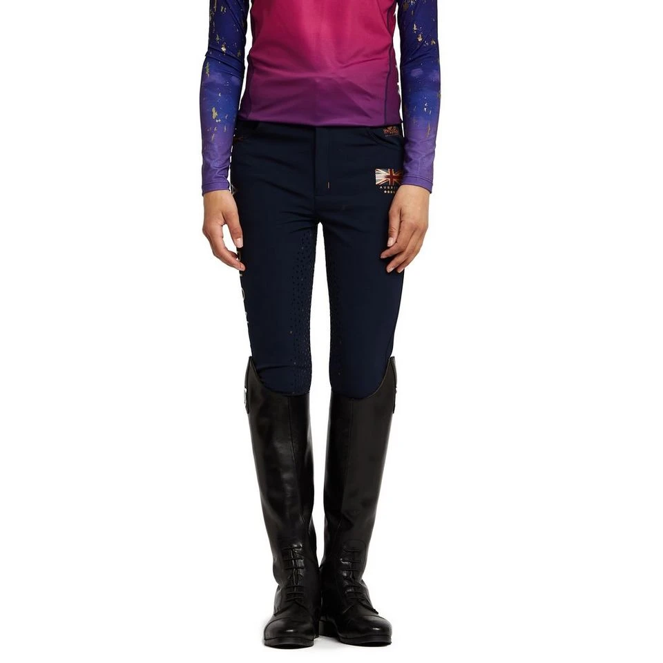 Childs Team Breeches Navy 13 Childs Team Breeches Navy - Image 11