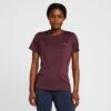 Womens Tabitha T-Shirt Burgundy Red Mahogany -Horse Supply Store go 576936 a