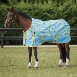 Weatherbeeta ComFITec Essential Standard Neck 0g Lite Turnout Rug Bee Print