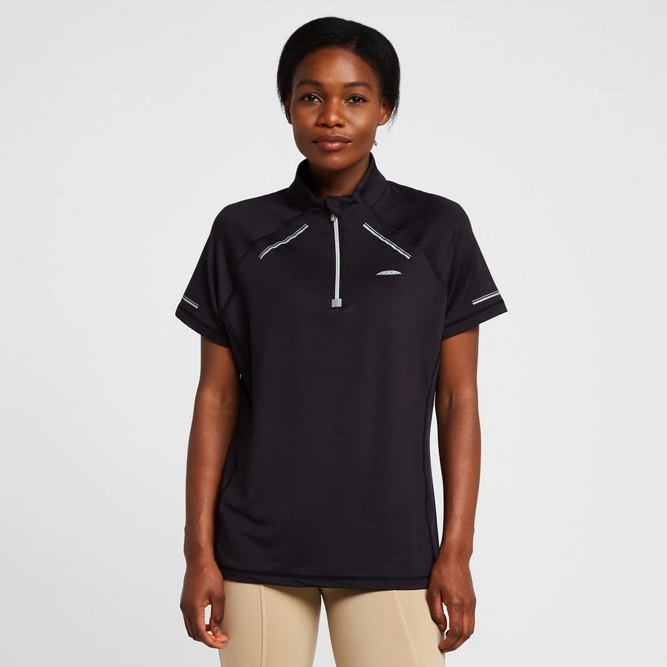 Weatherbeeta Womens Victoria Premium Short Sleeve Top Black 3 Weatherbeeta Womens Victoria Premium Short Sleeve Top Black