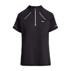 Weatherbeeta Womens Victoria Premium Short Sleeve Top Black 16 Weatherbeeta Womens Victoria Premium Short Sleeve Top Black -Horse Supply Store go 591559 u