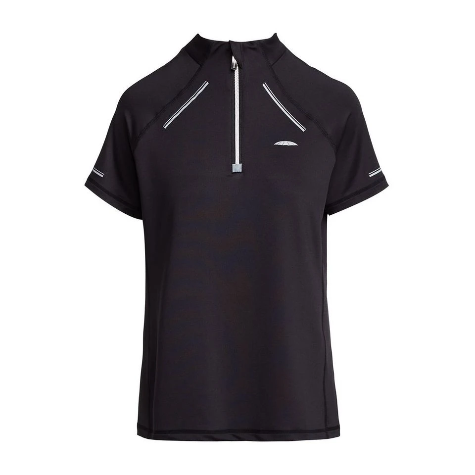 Weatherbeeta Womens Victoria Premium Short Sleeve Top Black 9 Weatherbeeta Womens Victoria Premium Short Sleeve Top Black - Image 7