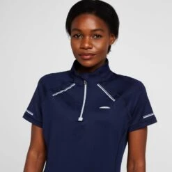 Weatherbeeta Womens Victoria Premium Short Sleeve Top Maroon -Horse Supply Store go 591560 d